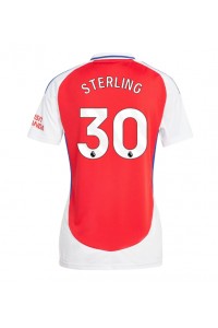 Fotbalové Dres Arsenal Raheem Sterling #30 Dámské Domácí Oblečení 2024-25 Krátký Rukáv